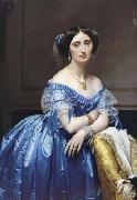 Jean Auguste Dominique Ingres Portrait of Princess Pauline-Eleonore de Broglie (mk04) oil painting reproduction